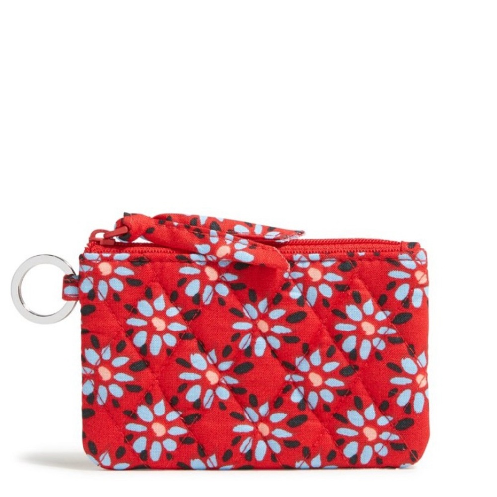 Vera Bradley Cotton Zip ID Case